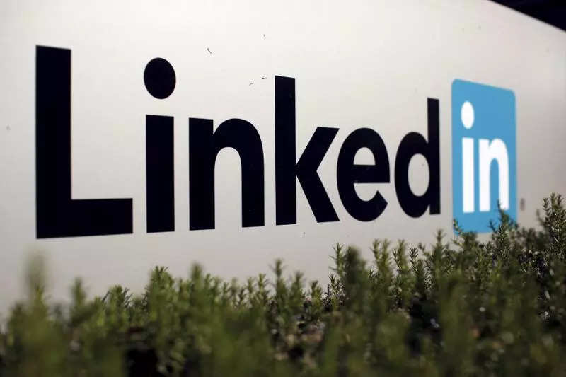 The logo for LinkedIn Corporation is shown in Mountain View